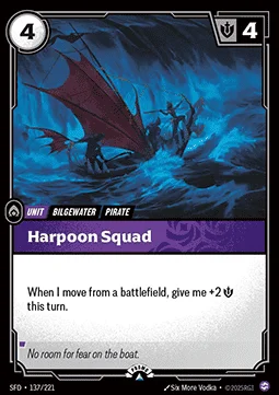 Harpoon Squad - SFD-137-p - Promotional Cards - Riftbound card